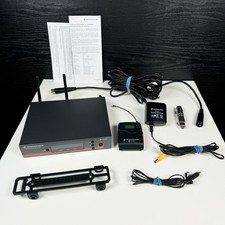 Sennheiser EW100 G3 Receiver W/ EW100 G3 Transmitter  - Tested And Turns On!