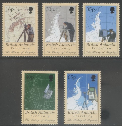 Antarctic 1998 mnh - br.antarctic, mnh**mapping