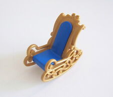 Playmobil (H372) Princesses - Blue Golden Rocking Chair Baby Room 4254