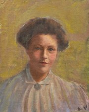 Tableau portrait jeune femme