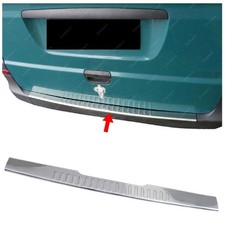 For Mercedes Vito W639 2003-2014 chrome bumper protection glossy steel