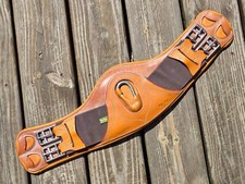 Devoucoux Makila Light Brown Anatomic Padded Dressage Girth - 20"/50cm - NWOT