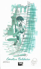 EX-LIBRIS CAROLINE BALDWIN NUMEROTE ET SIGNE PAR ANDRE TAYMANS NEUF