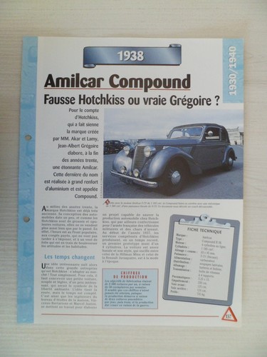 Carte fiche auto - auto,