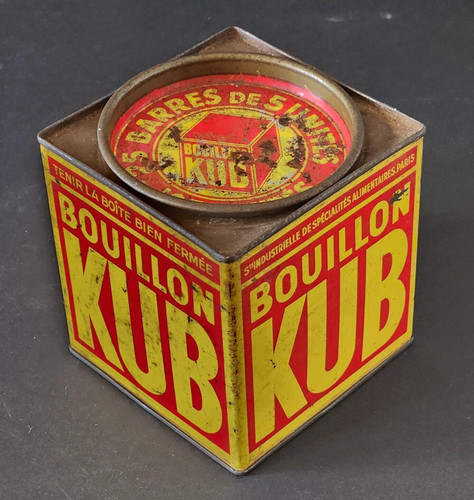 Ancienne boite publicitaire - ancienne,