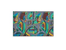 Tapis de jeu circuit pour voiture 67 x 100 cm (1992)