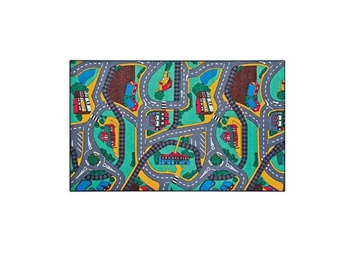 Tapis jeu circuit - de, pour