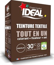 Teinture Textile Marron Mini Chocolat Colorant Et Fixateur Coton Lin Soie