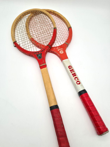 Ancienne raquette tennis - ancienne,