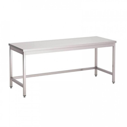 Table inox sans - , étagère