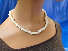 COLLIER BLANC VÉRITABLES