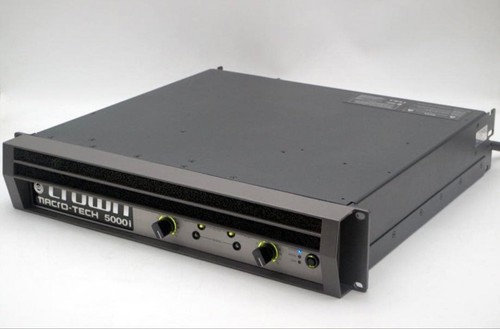Crown macro tech 5000i - crown, macro-tech