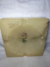 Pretty Vintage, Antique, Cigarette Smoker Marble Ashtray