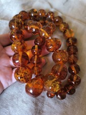 Collier En Ambre De La