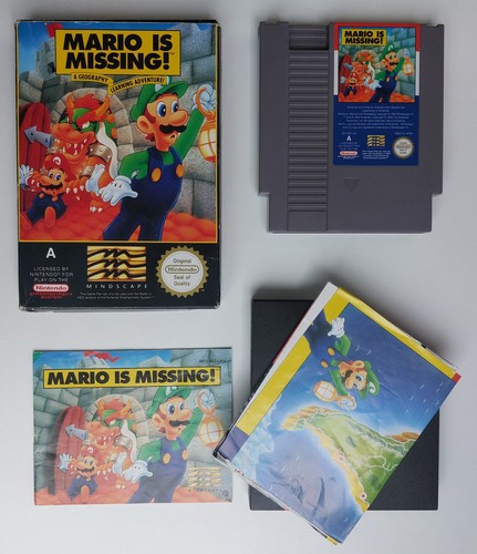 Mario missing nintendo - is, nes