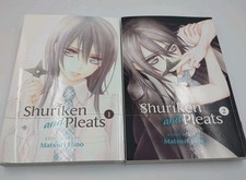 Shuriken and Pleats Vol. 1-2 English Manga Graphic Novels 