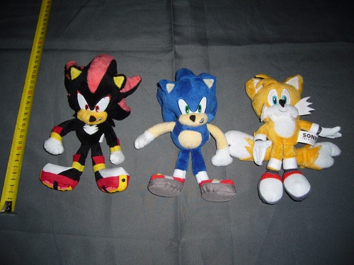 Peluches sonic tail shadow - 3,