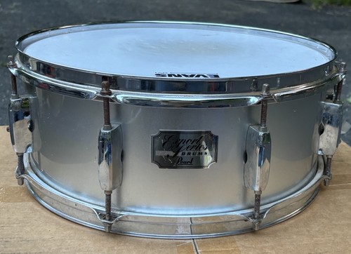 Pearl export snare drum - export, silver