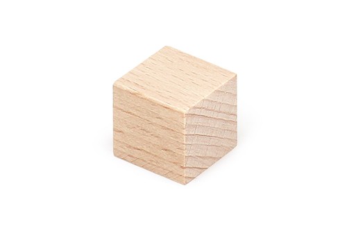 100 pièces cubes bois 17 - |,