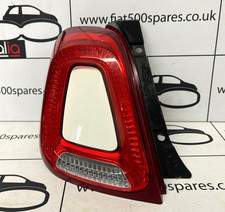 Fiat 500/ Abarth Passenger Side Rear Light in White 2015 Onward Genuine