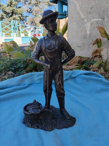 Ancienne statue bronze - ancienne,