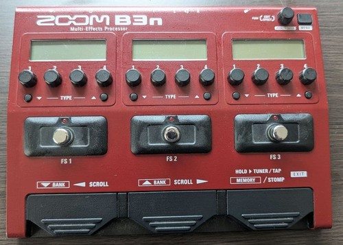 Zoom b3n multi - zoom, multi-effects