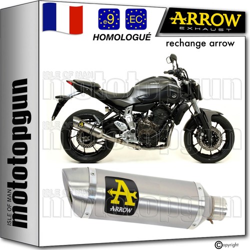 Arrow pot echappement approuve - echappement,