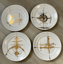 Lot 4 Assiettes Porcelaine