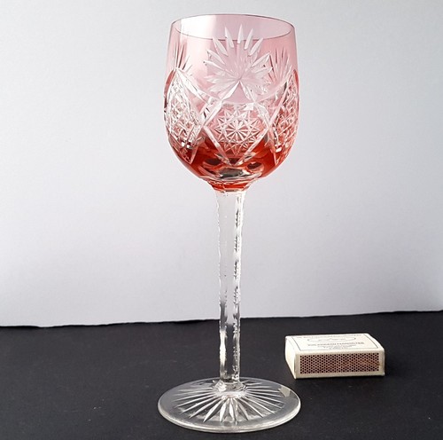 Verre vin superposé rose - à,