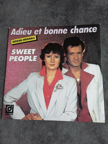 Vinyl 45t sweet people adieu - 45t, "