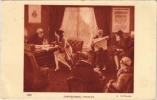 CPA A. GUILLAUME Confessionnal financier Salon de Paris (48567)