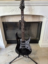 Ibanez JEM 555 "Steve Vai" Guitar, BLACK Dimarzios, Edge Pro, with  OHSC