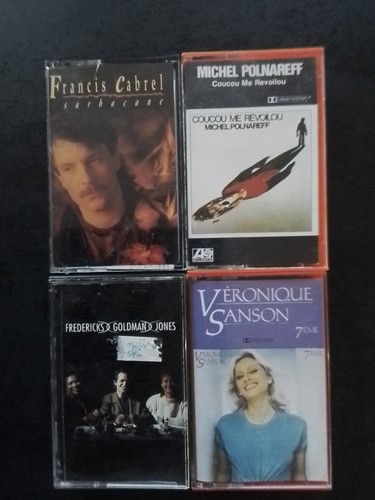 Lot cassettes audio - audio, k7