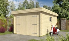 Garage bois en kit de 15m²