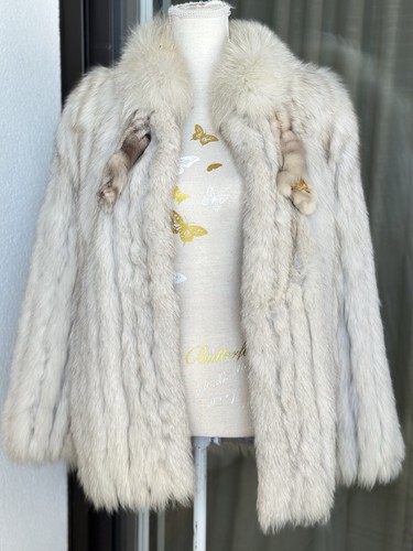 Manteau fourrure renard - fourrure,