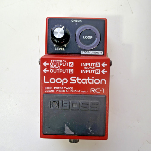 Boss loop station guitar - boss, rc-1