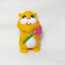 FIGURINE JOUET COLLECTABLE HAMSTER MINI ZHU ZHU PET NUGGET FLEUR CEPIA 2011