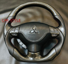 Mitsubishi Lancer Evolution Evo X 2007-2016 Carbon Fiber JDM Steering Wheel '.