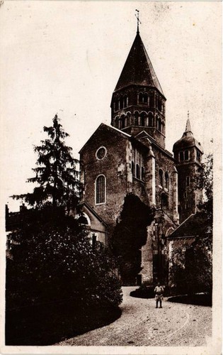 Cpa cluny clocher l - cluny, de