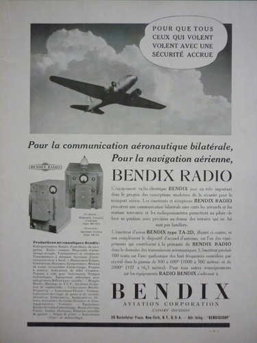 1939 pub bendix aviation - 8/1939,