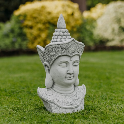 Statuette pierre bouddha - statuette,