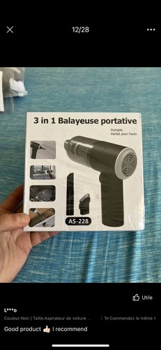 Mini aspirateur pour voiture - pour,