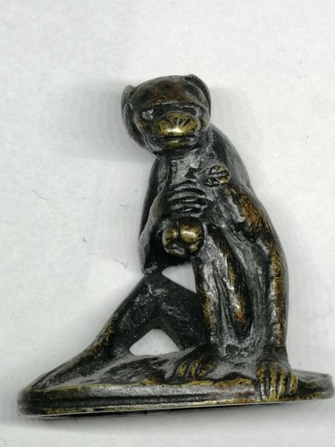 Ancien petit bronze signé - ancien,