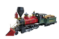 LGB 2018D G Scale DSP&PRR 2-6-0 Mogul Steam Locomotive #18