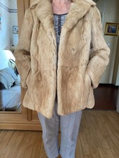 veste en vrai fourrure de