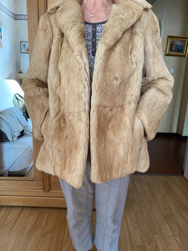 Veste vrai fourrure de - vrai,