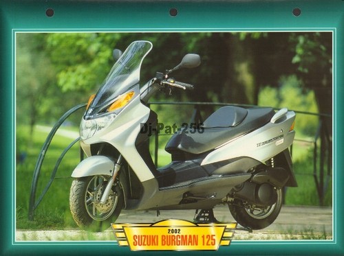 Fiche moto suzuki burgman - moto,