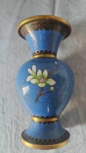 Vase chinois années bleu - années,