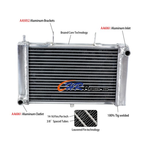 Aluminum radiator for - for, derbi