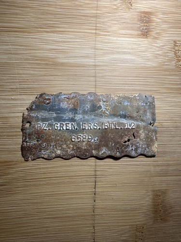 Dog tag panzer pionnier - dog,